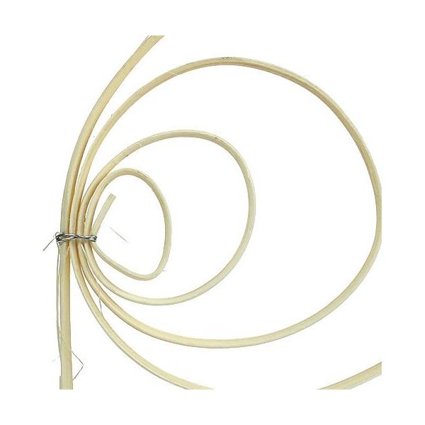 Cane Coil Sbiancato 25 Pezzi - Bastoncini Decorativi Per Fiori Secchi In Legno, 25 Pezzi-image