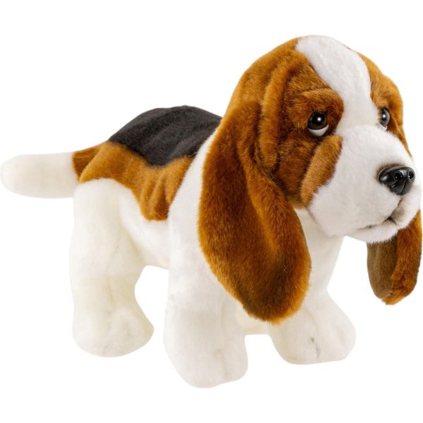 Carl Dick Basset Hound In Piedi 32Cm Peluche, Peluche, Peluche 3622-image