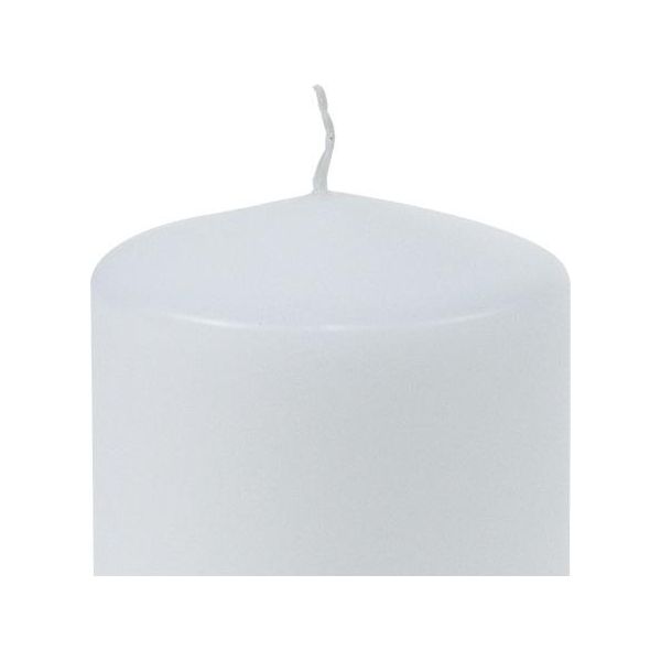Set Di 6 Candele Bianche 150/80 Mm - Eleganti Candele Decorative Per Matrimoni, Feste E Casa, Lunga Durata, 6 Pezzi-image