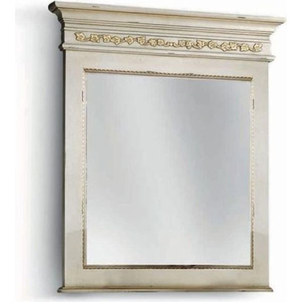 Casa Padrino Specchio Barocco Avorio/Oro H. 110 Cm - Italy-image