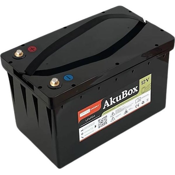 Akubox Lifepo4 100Ah 25,60V 2,56Kwh-image