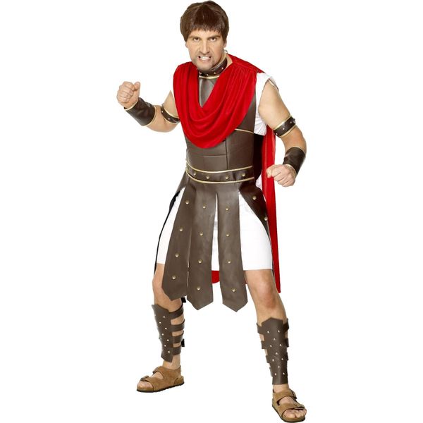 Smiffys - Set Di Costumi "Centurion"" Per Uomo SM2006 (M) (Marrone)"-image