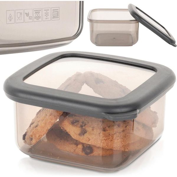Contenitore Per Alimenti Secchi Contenitore Per Cucina Contenitore Per Alimenti Con Coperchio 400 Ml-image