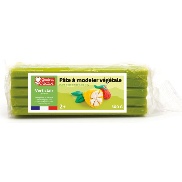 Graine Creativa Argilla Da Modellare Vegetale 300G Verde Chiaro Giocattolo Creativo-image