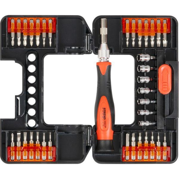 Set Di Cacciaviti Strend Pro Premium, 37 Pezzi, Torx + Piatti + Phillips-image