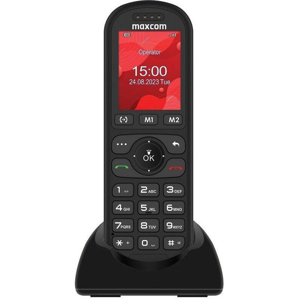 Maxcom Comfort MM39D - Telefono Fisso 4G Con Ampio Display E Funzionamento Semplice-image