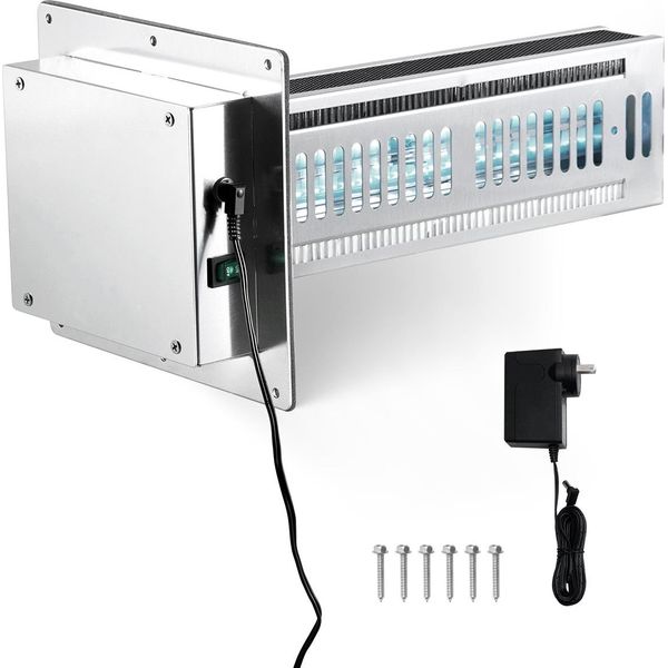 Succebuy Purificatore D'aria Hvac Per Tutta La Casa, 24W, 12 Pollici, Luce Per Condotti Con 2 Lampadine, Filtrazione Pco E Carbone Per Sistemi Di Condizionamento Dell'aria-image