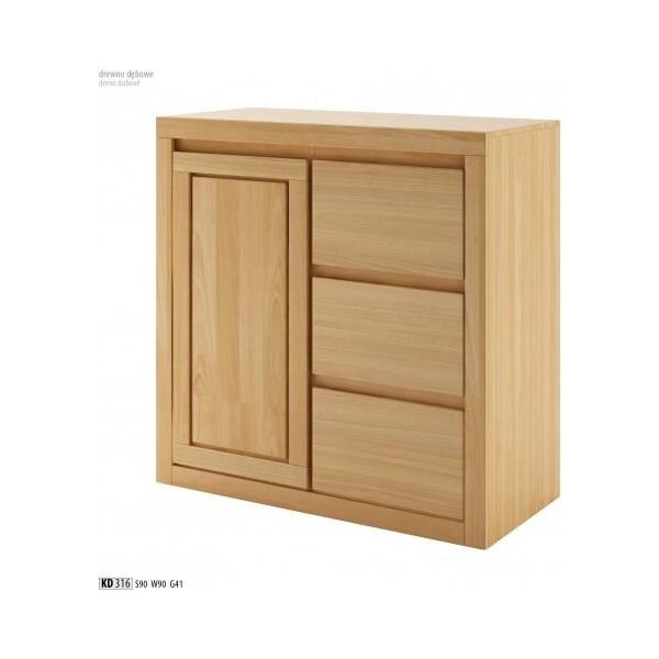 Cassettiera Di Design Credenza Bassa Credenza Mobile Buffet In Legno Vero Cassettiera-image