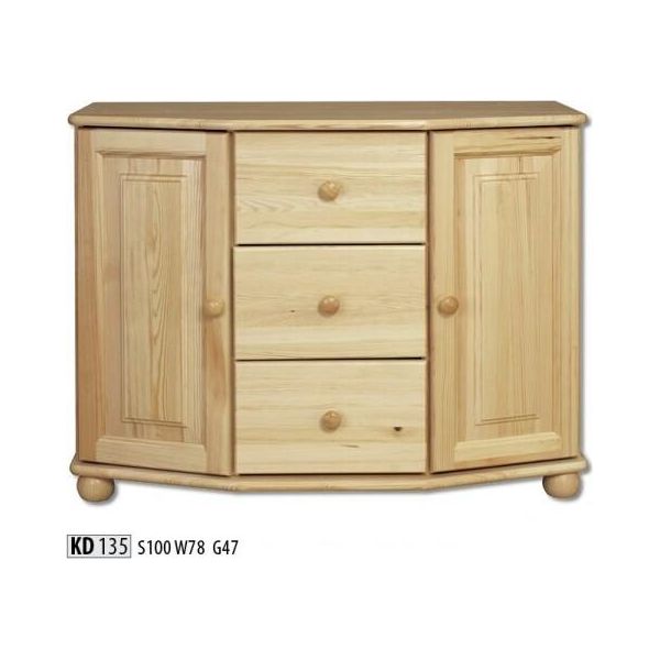 Cassettiera Solida Credenza Mobili Cassettiera Cassettiera In Vero Legno Armadi Nuova Credenza-image