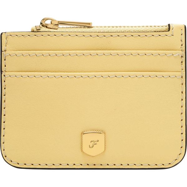 Fossil Portacarte Caso Chiave Lennox Zip Card Case Daze Giallo Chiaro-image
