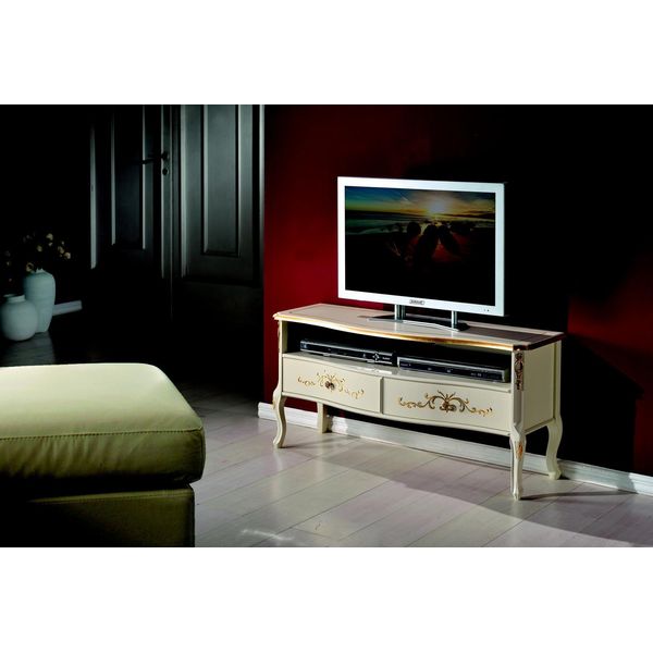 Credenza Mobile Tv Rtv Mobili Italiani Soggiorno Mobili In Legno Stile Barocco-image