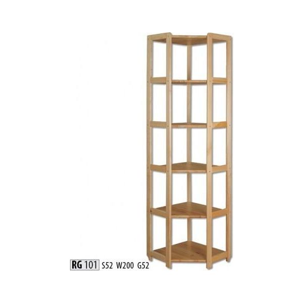 Scaffale Libreria Nuovo Pino Massiccio Naturale Artigianale Scaffali Angolari Scaffali Ufficio Nuovo-image