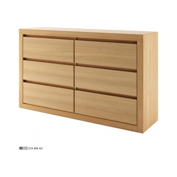 Cassettiera In Legno Massiccio Credenza In Vero Legno Cassettiera In Rovere Armadio Massiccio Armadi Nuovi-image