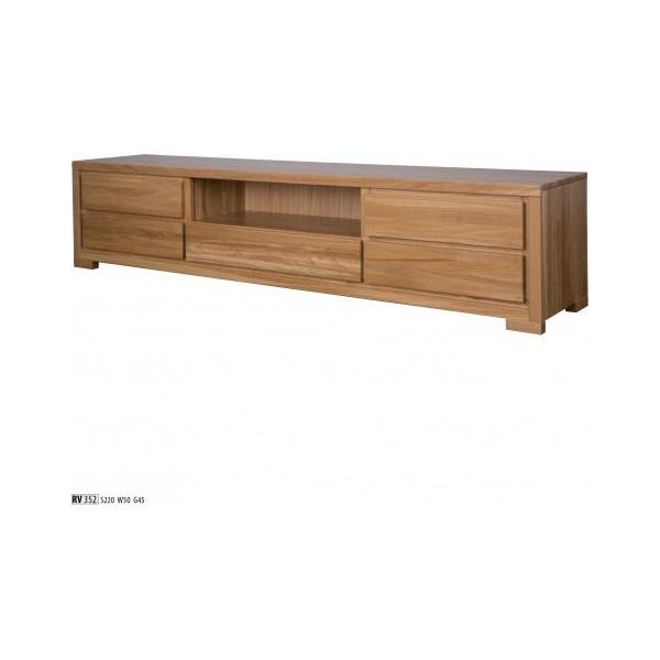 Design Rtv Tv Sideboard Cassettiera Laterale Mobile Basso Scaffale Soggiorno Di Lusso-image