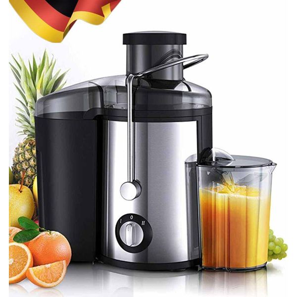 Spremiagrumi In Acciaio Inox Per Frutta E Verdura, 800W Spremiagrumi Elettrico Con 2 Impostazioni Di Velocità Spremiagrumi-image