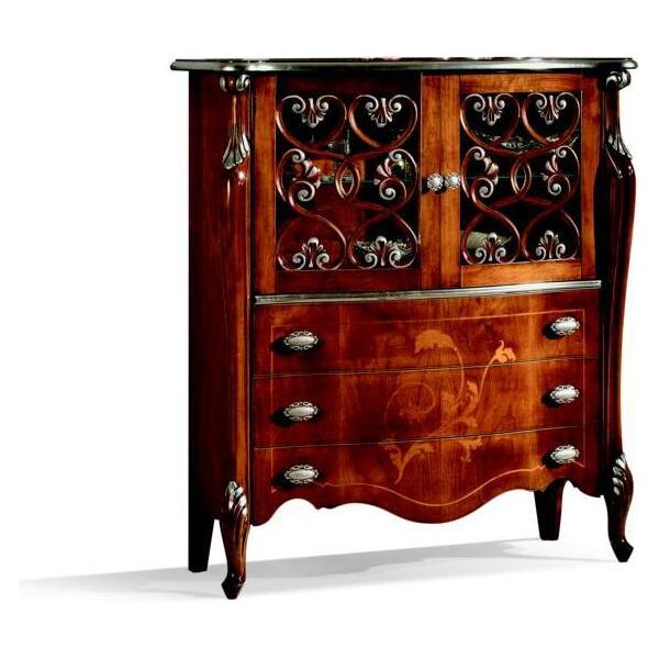 Cassettiera Consolle Mobile Credenza Armadi Scaffale Mobili In Stile Italiano Legno-image