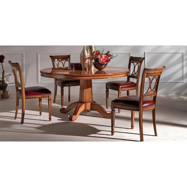 Set 4X Sedie Art Deco Imbottitura Design Nuovo Legno Sala Da Pranzo Sedia Seduta-image