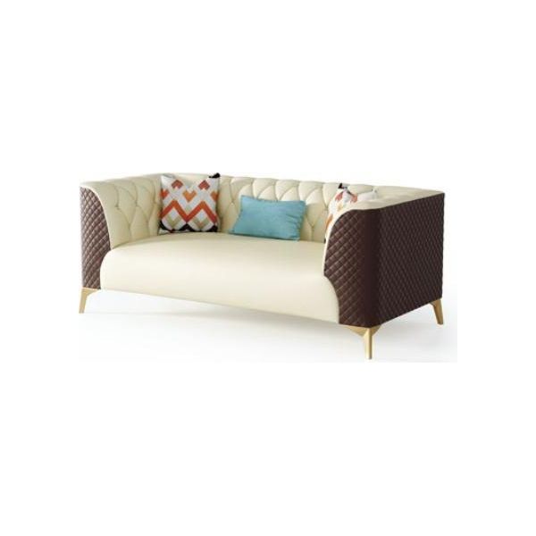 Divano Set Divano Seduta Tappezzeria Set Completo 3+2+1 Divani Design Divani Metallo-image