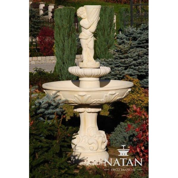 Fontana Rana Fontana Fontana In Pietra Fontana Da Giardino Fontana 170Cm-image