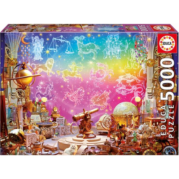 Puzzle - Educa - Astrology - 5000 Pieces - 157 X 107 Cm - For Adults - Science And Space Theme-image