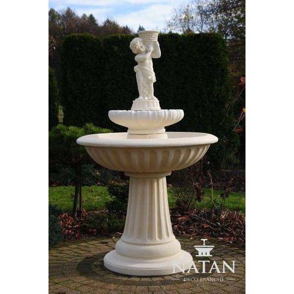 Fontana Da Giardino Fontana Di Laghetto Fontana Di Pietra Fontana Di Pietra Da Giardino Fontana Fontaine Nuovo-image