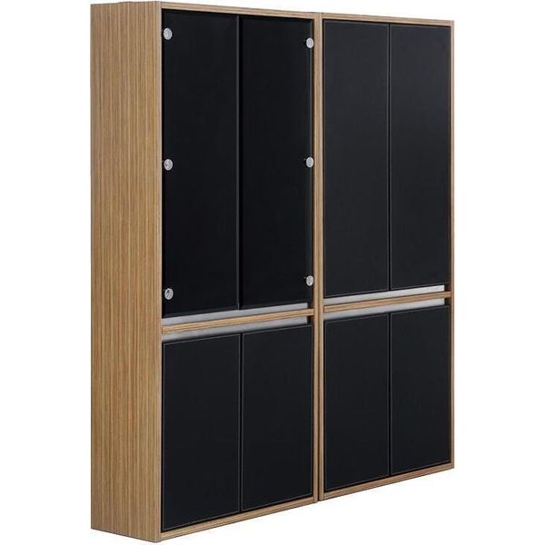 Ufficio File Shelf Cabinet Legno Scaffali Armadi Ufficio Ufficio Universale Nuova Vetrina-image