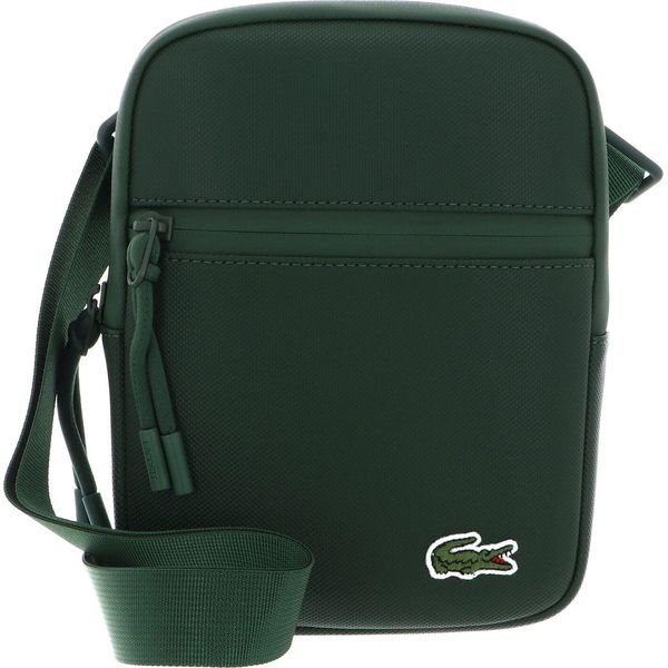 Lacoste Borsa A Tracolla Borsa A Tracolla Lcst Flat Crossover Bag Vert 132 Verde Scuro-image