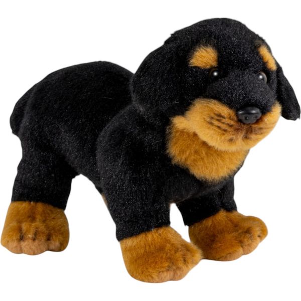 Carl Dick Rottweiler In Piedi Di Circa 20 Cm, Peluche, Peluche, Peluche 3680-image