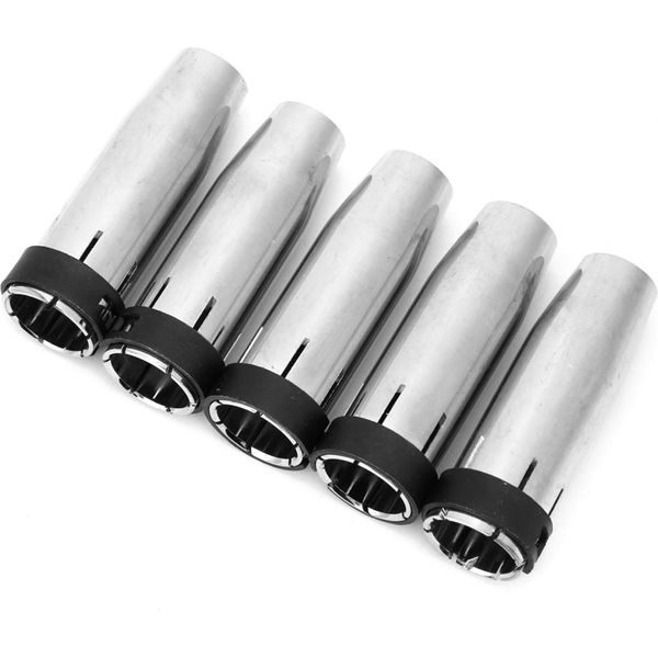 5Pcs Mb 24KD Mig Mag Saldatura Torcia Materiali Di Consumo Ugello Gas Conico 12,5 Mm-image