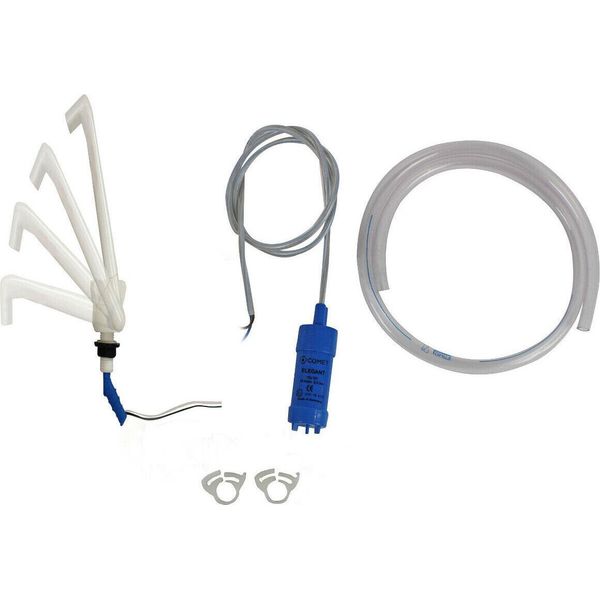 Comet Camping Rubinetto Automatico Acqua + Pompa Sommersa 12 V + Tubo Barca Caravannuovo-image