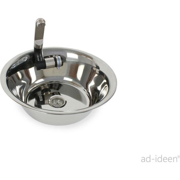 Lavello In Acciaio Inox Lavello Da Campeggio Integrato 32 Cm Camper Camper-image