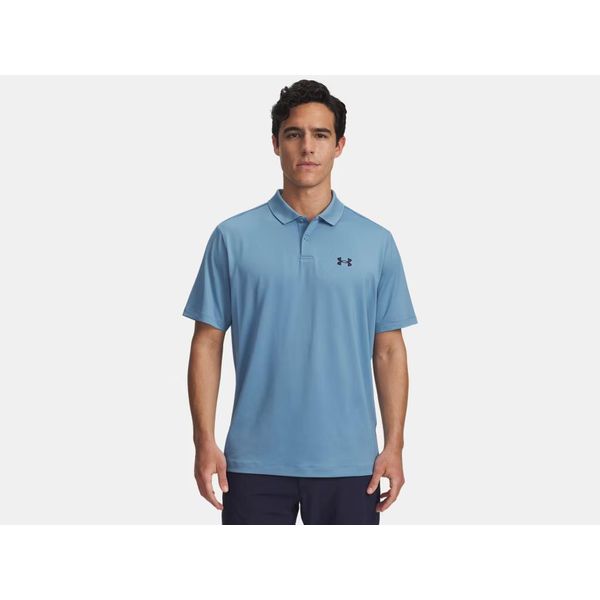 Under Armour Golf Matchplay Polo A Manica Corta Blu L Blu L-image
