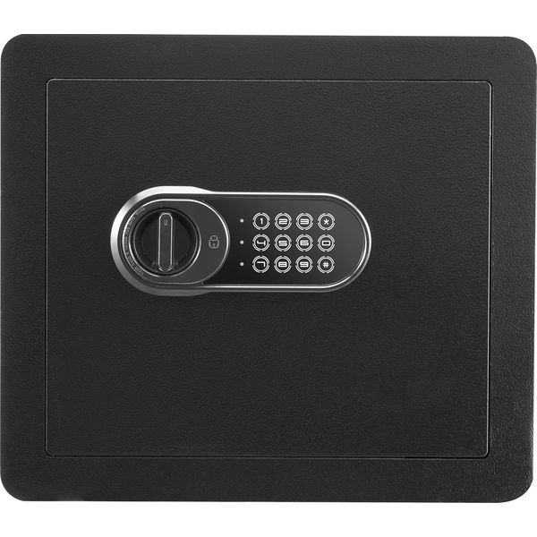 Succebuy Cassaforte Domestica Da 1,2 Piedi Cubi, Cassaforte Di Sicurezza In Acciaio, Tastiera Digitale E 2 Chiavi, Borsa Ignifuga, Protezione Per Contanti/Gioielli/Documenti-image