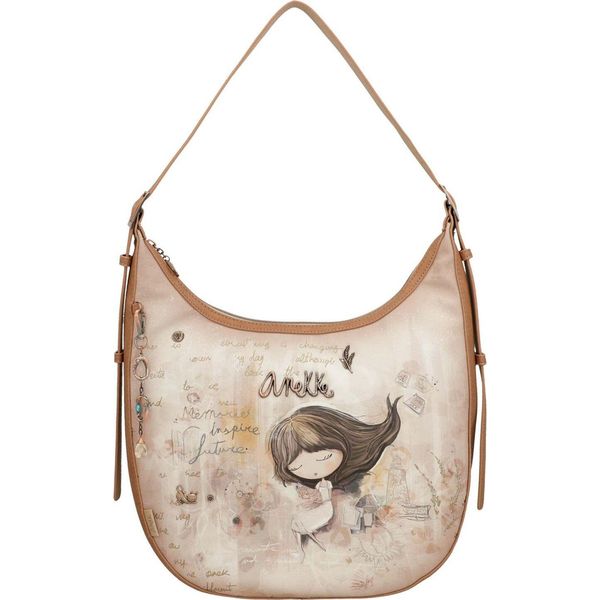 Anekke Borsa A Tracolla Memories Hobo Bag Multicolor Multicolore-image