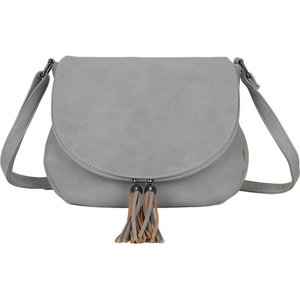 Gallantry, Borsa A Tracolla Da Donna Con Zip, Grigio Chiaro-image