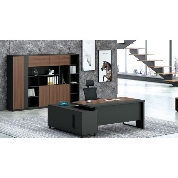 Armadio Di Design A Parete Scaffali Soggiorno Armadi Sistema Di Mobili Per Ufficio Scaffale Legno-image