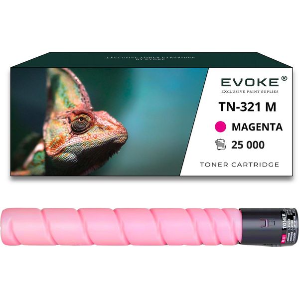 Toner Per Konica Minolta A33K350 / TN321M-TN321M A33K350 / TN321M Rosso (Magenta) | Sostituzione Per C224E C284 C364E-image
