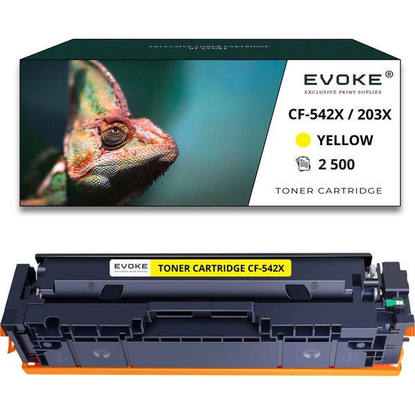 Toner Per Hp / Canon CF542X / CRG054Y-CF542X/CRG054Y CF542X / CRG054Y Giallo (Giallo) | Sostituzione Per Color Laserjet Pro M254Nw M280Nw M281Fw-image