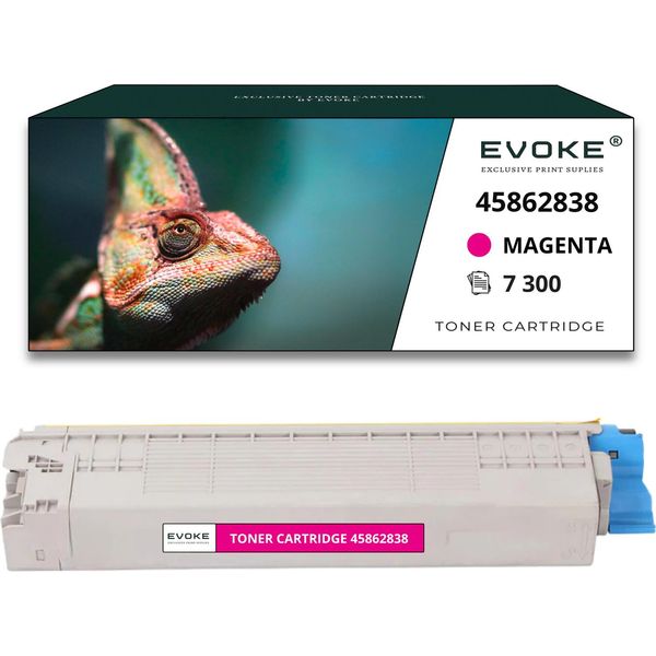 Toner Per Oki 45-853M 45862838 Rosso (Magenta) | Ricambio Per MC853 Mc853Dn MC873 Mc873Dn MC883-image