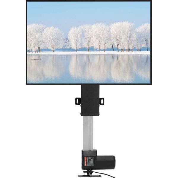 Supporto Tv Per Tv Lcd Led Al Plasma Da 28-32 Pollici, Supporto Tv Automatico, Supporto Per Tv, Staffa Di Sollevamento Tv 77-127 Cm, Regolabile In Altezza E Stabile Max. 60 Kg-image