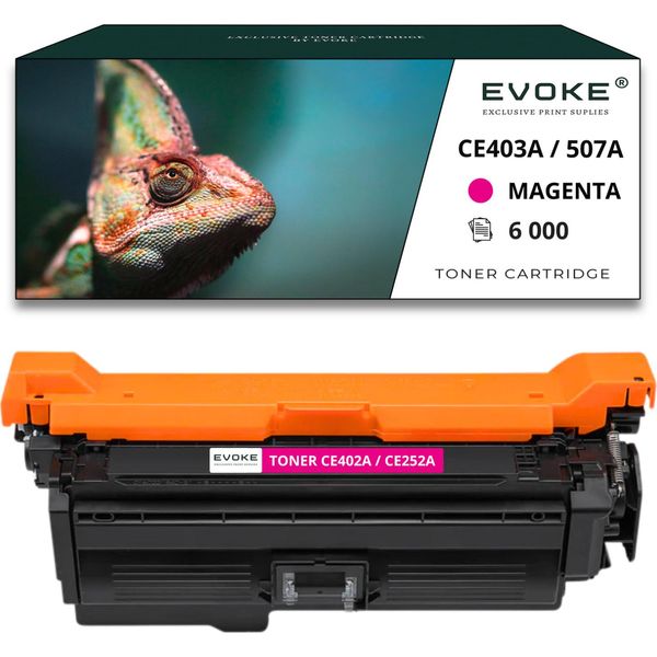 Toner Per Hp CE253A / CE403A-CE253A/CE403A CE253A / CE403A Rosso (Magenta) | Ricambio Per Hp Laserjet Color M551 M570 M575-image