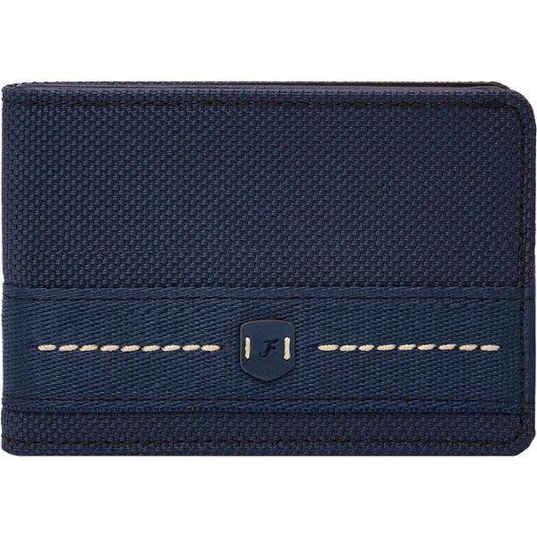 Fossil Porta Carte Di Credito Rowan Front Pocket Bifold Wallet Navy Blu Scuro-image