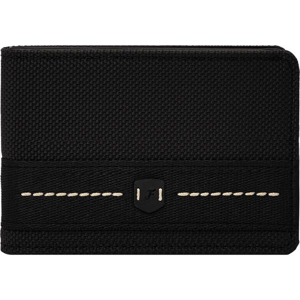 Fossil Porta Carte Di Credito Rowan Front Pocket Bifold Wallet Black Nero-image