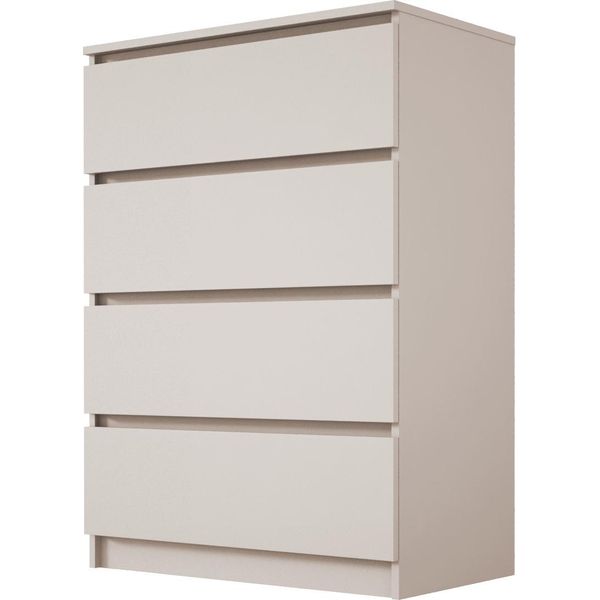 Cassettiera, 4 Cassetti, Cashmere, 70 X 101 X 39 Cm-image