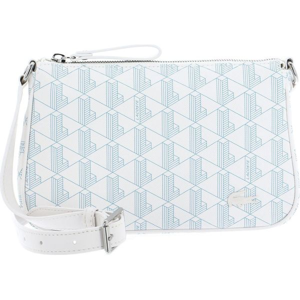Lacoste Borsa A Tracolla Borsa A Tracolla Shoulder Bag Mono Farine Panorama Bianco-image