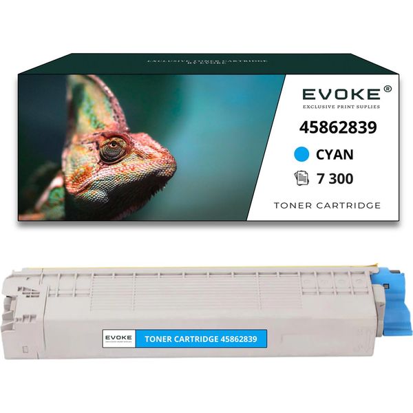Toner Per Oki 45-853C 45862839 Blu (Ciano) | Ricambio Per MC853 Mc853Dn MC873 Mc873Dn MC883-image