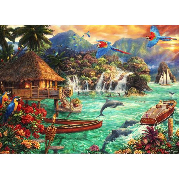 Puzzle Bluebird Island Life - Puzzle Del Paesaggio 1500 Pezzi-image