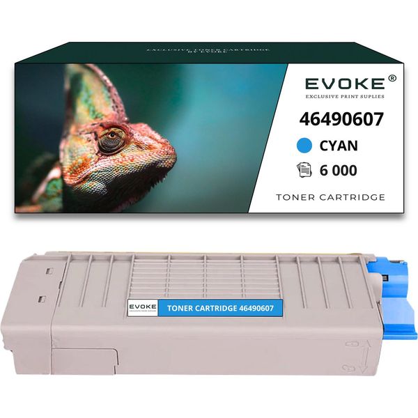 Toner Per Oki 46-C532C 46490607 Blu (Ciano) | Sostituzione Per C 532 Dn C 542 Dn Mc 563 Dn Mc 573 Dn-image