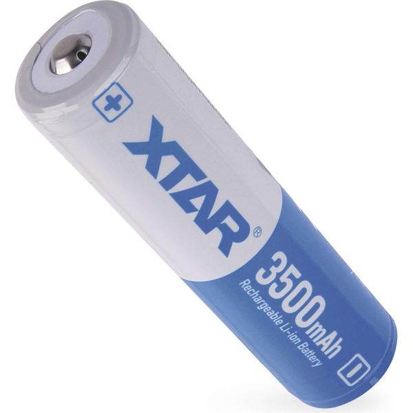 Batteria Ricaricabile Xtar 3500 Mah, 3,6 V Agli Ioni Di Litio Con Piastra Di Protezione, Durata 800 Cicli Di Ricarica, B23865-image