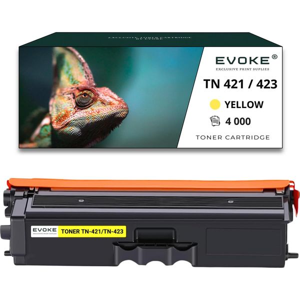 Toner Per Brother TN423Y-423Y TN421 TN423Y Giallo (Giallo) | Sostituzione Per DCP-L8410CDW MFC-8690CDW MFC-8900CDW-image